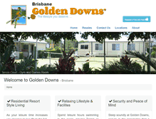 Tablet Screenshot of goldendowns.com.au